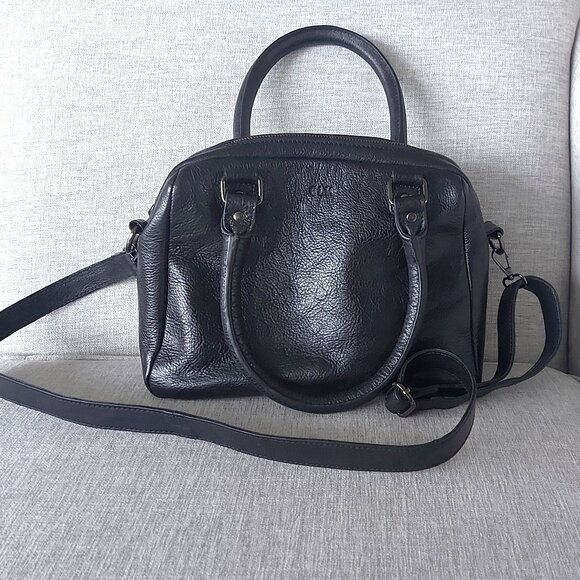 Elk Leather Convertible Handbag-Crossbody Bag - Picture 2 of 7